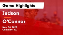 Judson  vs O'Connor  Game Highlights - Nov. 28, 2020