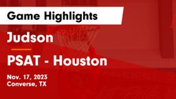 Judson  vs PSAT - Houston Game Highlights - Nov. 17, 2023