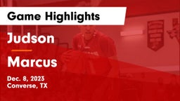 Judson  vs Marcus  Game Highlights - Dec. 8, 2023