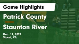 Patrick County  vs Staunton River  Game Highlights - Dec. 11, 2023