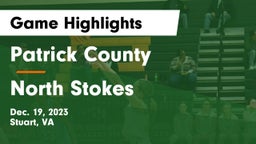Patrick County  vs North Stokes  Game Highlights - Dec. 19, 2023