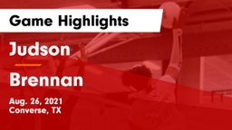 Judson  vs Brennan  Game Highlights - Aug. 26, 2021