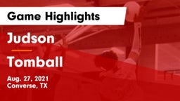 Judson  vs Tomball  Game Highlights - Aug. 27, 2021