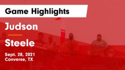 Judson  vs Steele  Game Highlights - Sept. 28, 2021