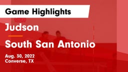 Judson  vs South San Antonio  Game Highlights - Aug. 30, 2022