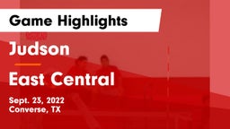 Judson  vs East Central  Game Highlights - Sept. 23, 2022