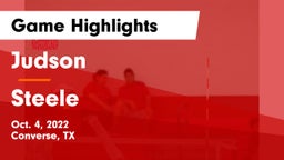 Judson  vs Steele  Game Highlights - Oct. 4, 2022