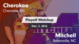Matchup: Cherokee  vs. Mitchell  2016