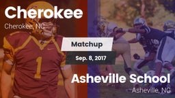 Matchup: Cherokee  vs. Asheville School 2017
