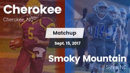 Matchup: Cherokee  vs. Smoky Mountain  2017