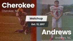 Matchup: Cherokee  vs. Andrews  2017