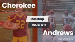 Matchup: Cherokee  vs. Andrews  2018