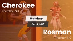 Matchup: Cherokee  vs. Rosman  2019