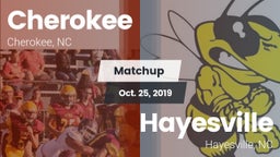 Matchup: Cherokee  vs. Hayesville 2019
