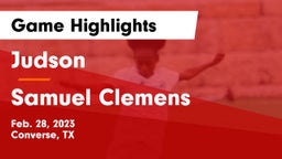 Judson  vs Samuel Clemens  Game Highlights - Feb. 28, 2023