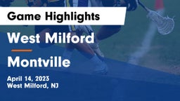 West Milford  vs Montville  Game Highlights - April 14, 2023