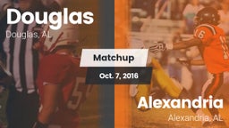Matchup: Douglas  vs. Alexandria  2016