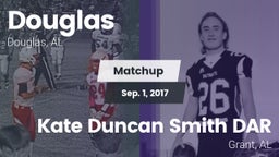 Matchup: Douglas  vs. Kate Duncan Smith DAR  2017
