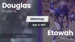 Matchup: Douglas  vs. Etowah  2017