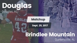 Matchup: Douglas  vs. Brindlee Mountain  2017