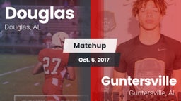 Matchup: Douglas  vs. Guntersville  2017