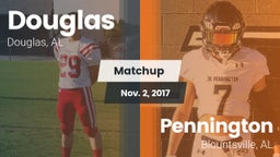 Matchup: Douglas  vs. Pennington  2017