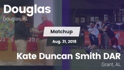 Matchup: Douglas  vs. Kate Duncan Smith DAR  2018