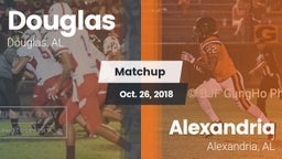 Matchup: Douglas  vs. Alexandria  2018