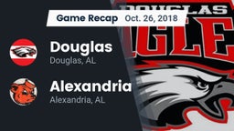 Recap: Douglas  vs. Alexandria  2018