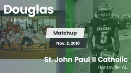 Matchup: Douglas  vs. St. John Paul II Catholic  2018