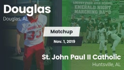 Matchup: Douglas  vs. St. John Paul II Catholic  2019