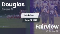 Matchup: Douglas  vs. Fairview  2020