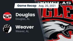 Recap: Douglas  vs. Weaver  2021