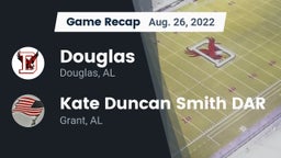 Recap: Douglas  vs. Kate Duncan Smith DAR  2022