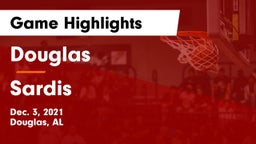 Douglas  vs Sardis  Game Highlights - Dec. 3, 2021