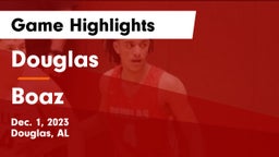 Douglas  vs Boaz  Game Highlights - Dec. 1, 2023