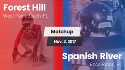 Matchup: Forest Hill High vs. Spanish River  2017