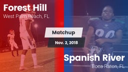 Matchup: Forest Hill High vs. Spanish River  2018