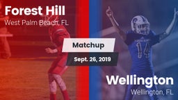 Matchup: Forest Hill High vs. Wellington  2019