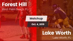 Matchup: Forest Hill High vs. Lake Worth  2019