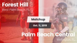 Matchup: Forest Hill High vs. Palm Beach Central  2019