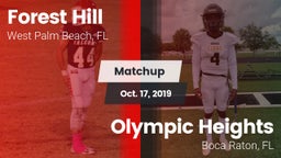 Matchup: Forest Hill High vs. Olympic Heights  2019