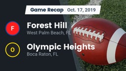 Recap: Forest Hill  vs. Olympic Heights  2019