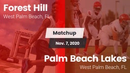 Matchup: Forest Hill High vs. Palm Beach Lakes  2020