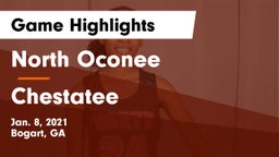 North Oconee  vs Chestatee  Game Highlights - Jan. 8, 2021