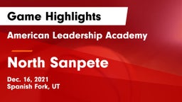American Leadership Academy  vs North Sanpete  Game Highlights - Dec. 16, 2021