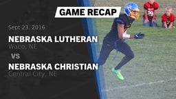 Recap: Nebraska Lutheran  vs. Nebraska Christian  2016