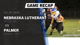 Recap: Nebraska Lutheran  vs. Palmer  2016