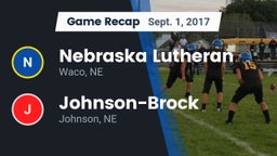 Recap: Nebraska Lutheran  vs. Johnson-Brock  2017
