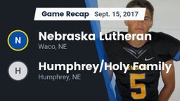 Recap: Nebraska Lutheran  vs. Humphrey/Holy Family  2017